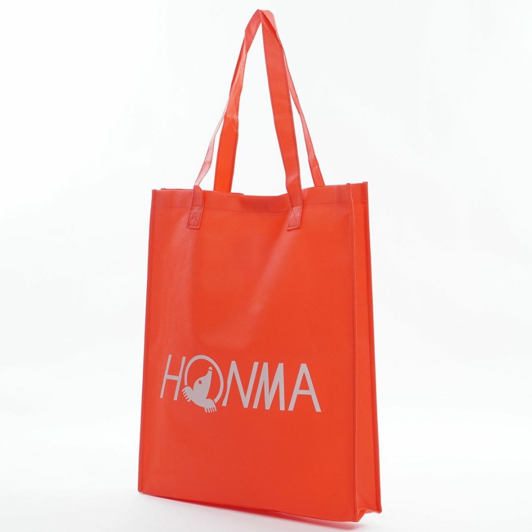 本間ゴルフ(ホンマゴルフ)の本間 ゴルフ トートバック 赤 レッド HONMA ランドリーバック 大 不織物 メンズのバッグ(トートバッグ)の商品写真