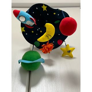 ベビー用 メリー モール 宇宙 星タイプ(オルゴールメリー/モービル)