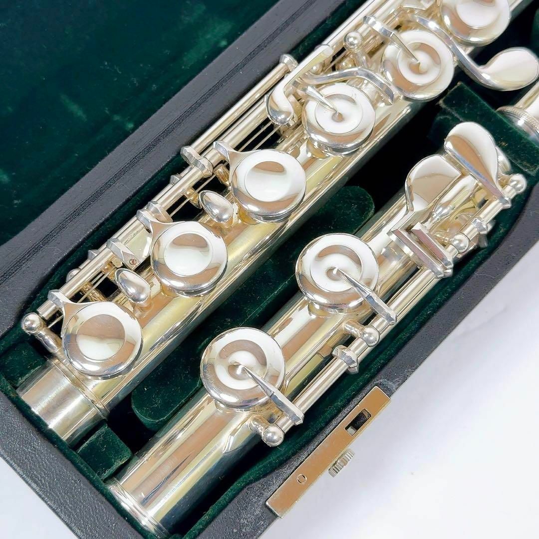 pearl(パール)の1630 【希少/美品】パールフルート Pearl PF-505 Eメカ付き 楽器の管楽器(フルート)の商品写真