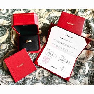 カルティエ(Cartier)の★超美品★正規品品質保証★カルティエ三連リング★11号★ (リング(指輪))