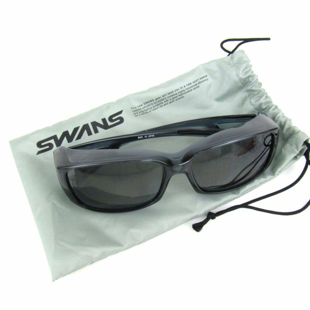 SWANS(スワンズ)のスワンズ オーバーサングラス 日本製 ブランド アイウェア メンズ ブルー SWANS メンズのファッション小物(サングラス/メガネ)の商品写真