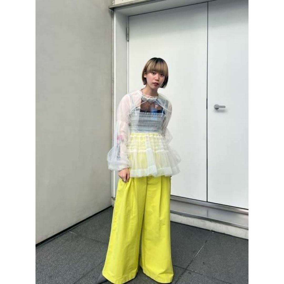 MAISON SPECIAL(メゾンスペシャル)の完売色 MAISON SPECIAL Tulle Camisole Bolero レディースのトップス(シャツ/ブラウス(長袖/七分))の商品写真