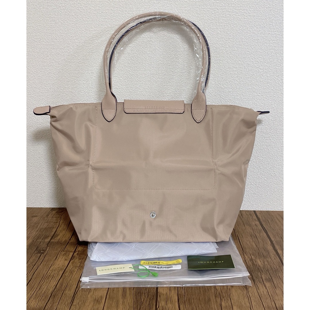 LONGCHAMP(ロンシャン)のLONGCHAMPル プリアージュハンドバッグ ピンクベージュs肩掛け レディースのバッグ(トートバッグ)の商品写真