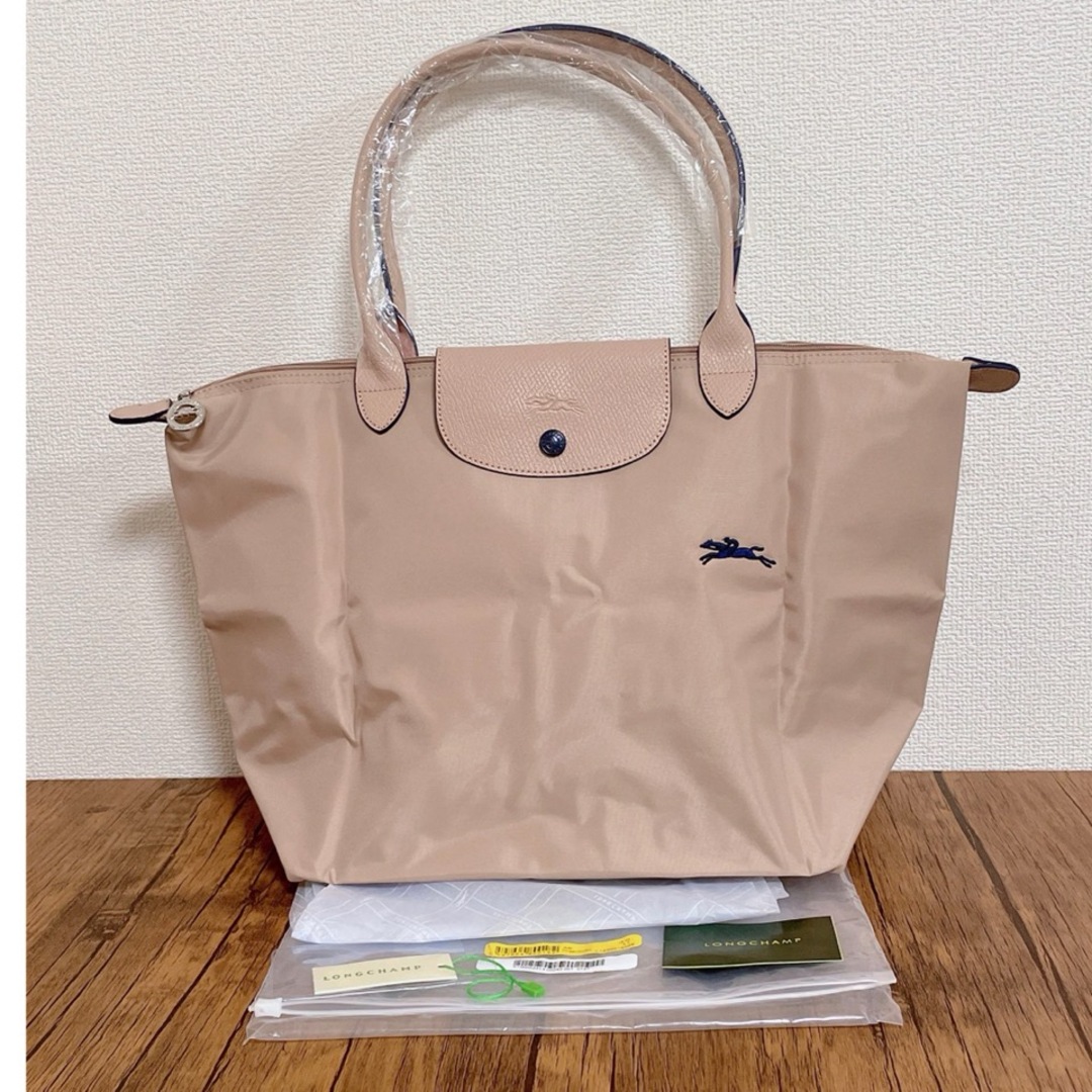 LONGCHAMP(ロンシャン)のLONGCHAMPル プリアージュハンドバッグ ピンクベージュs肩掛け レディースのバッグ(トートバッグ)の商品写真