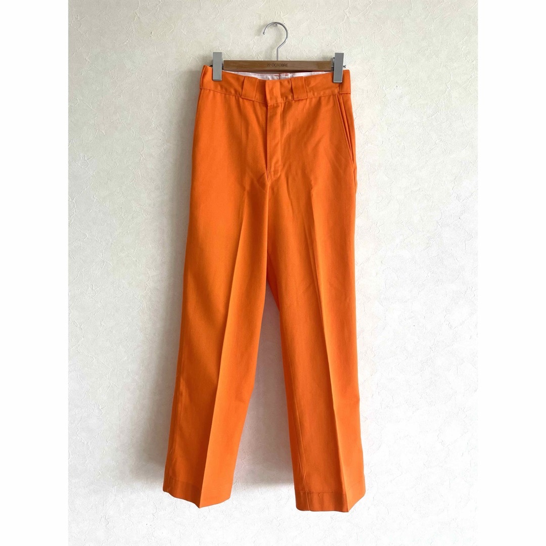 【希少】70s USA製 ディッキーズ チノパン アルミTALON Dickies - 希少 70s USA製 ディッキーズ ワークパンツ TALON