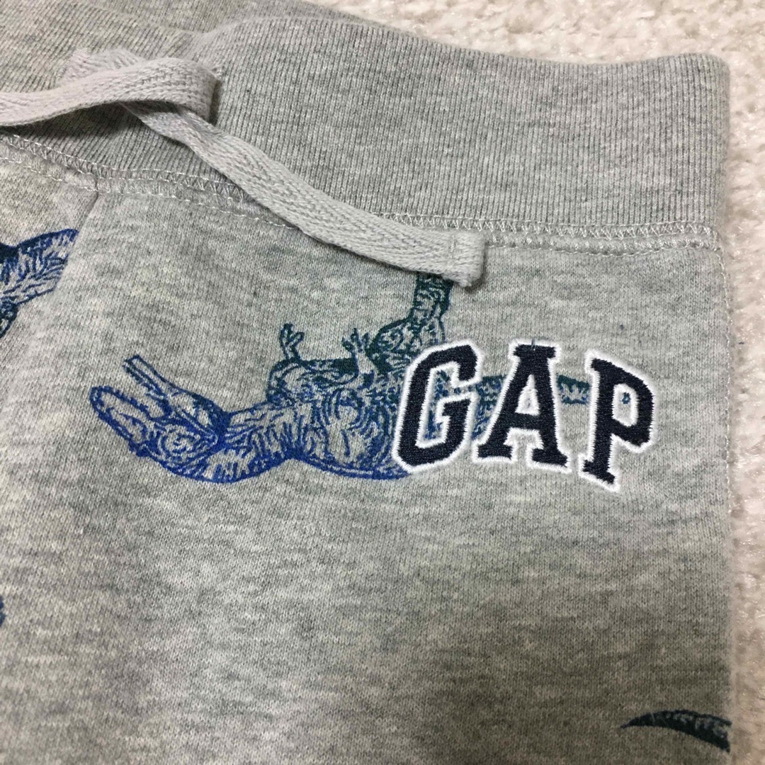 babyGAP(ベビーギャップ)のbaby GAP 裏起毛パンツ　恐竜　サイズ95相当 キッズ/ベビー/マタニティのキッズ服男の子用(90cm~)(パンツ/スパッツ)の商品写真