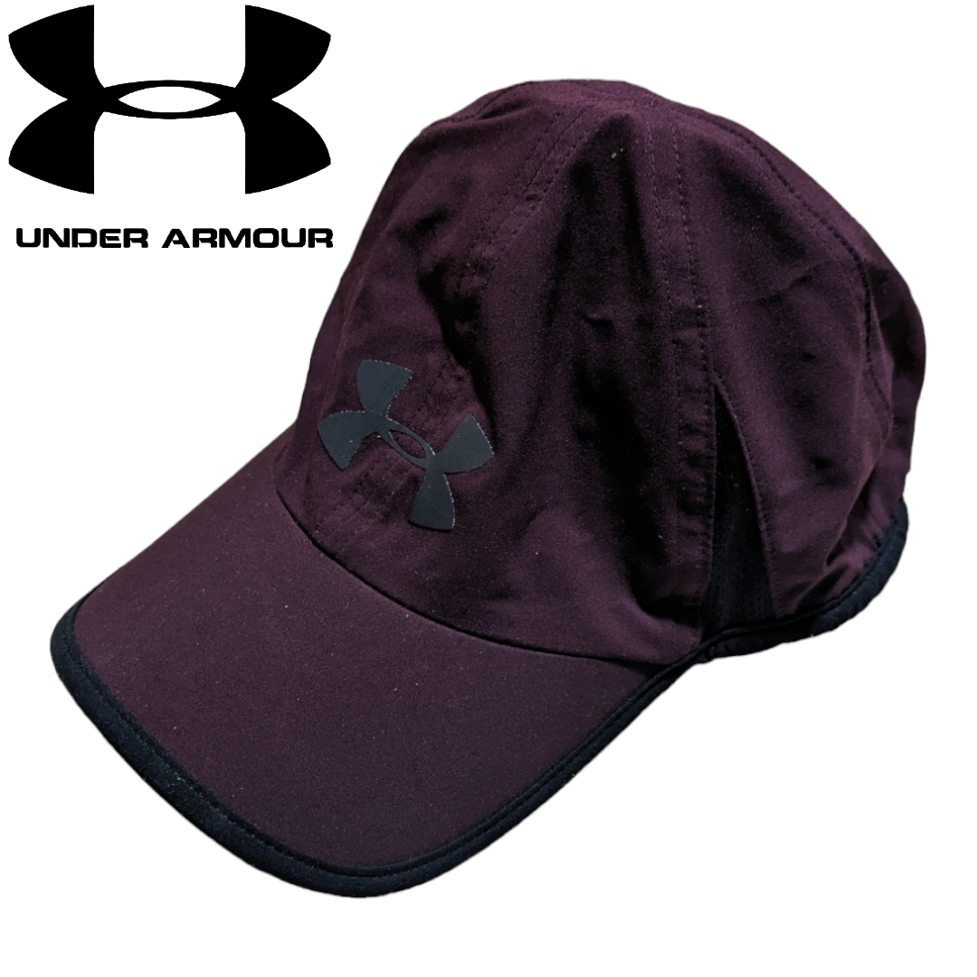 UNDER ARMOUR(アンダーアーマー)のUNDER ARMOUR バーガンディ UA 4.0 シャドーキャップ メンズの帽子(キャップ)の商品写真