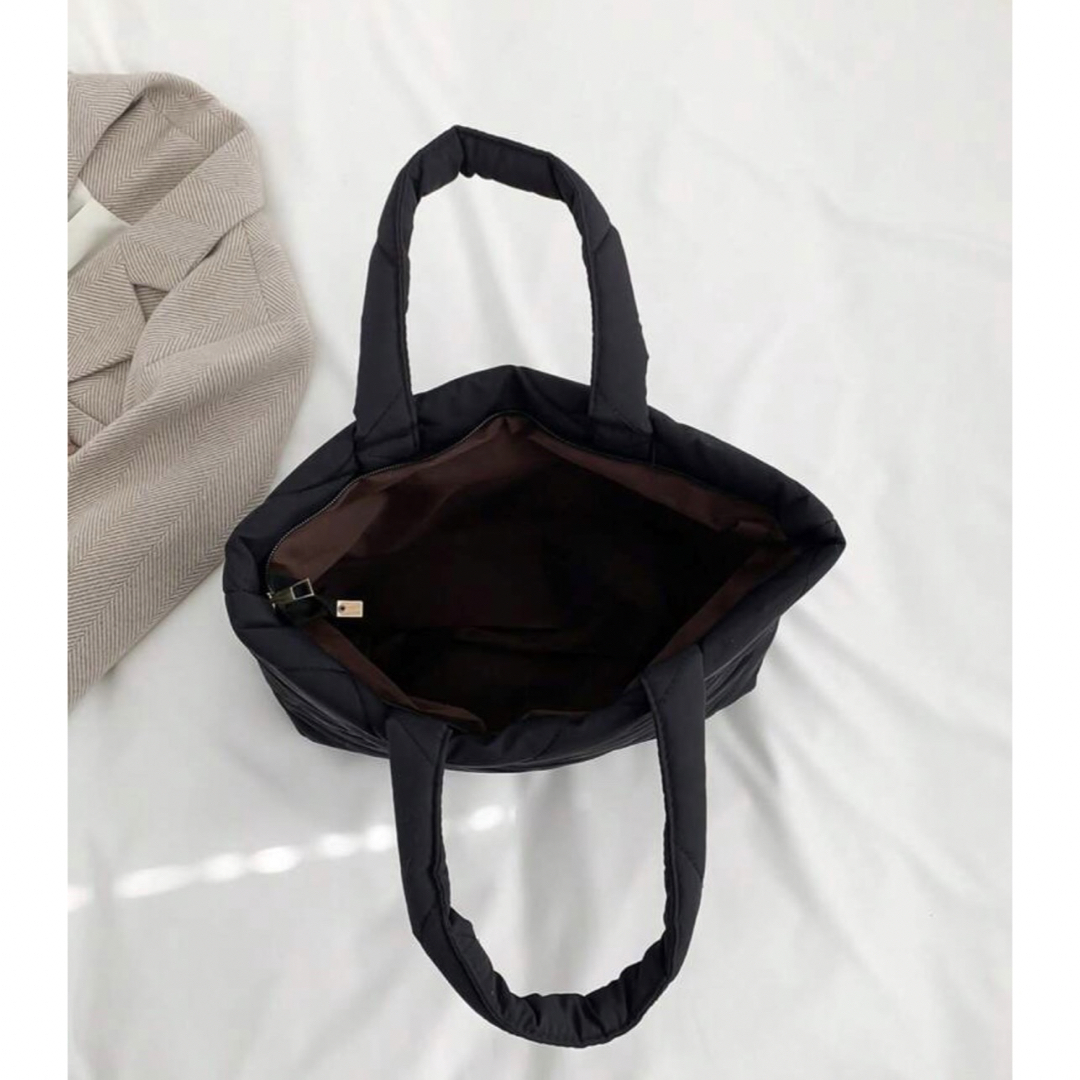 可愛い　大きめ　♡ 春　トートバッグ　キルティング　キルト　ハンドバッグ　肩掛け レディースのバッグ(トートバッグ)の商品写真