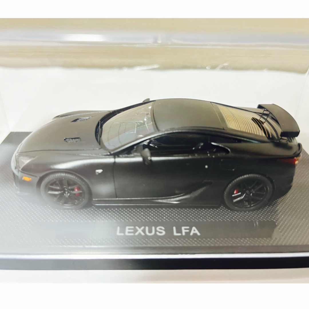エブロ　1/43  Lexus LFA   F. BLACK 44517 エンタメ/ホビーのおもちゃ/ぬいぐるみ(ミニカー)の商品写真