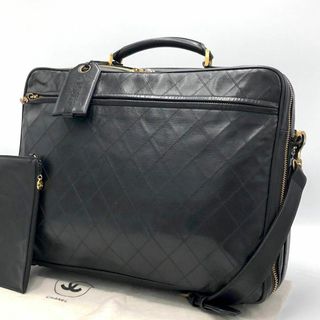 シャネル(CHANEL)の［美品］CHANEL ビコローレ ビジネスバッグ ブリーフケース　ポーチ付き(ビジネスバッグ)