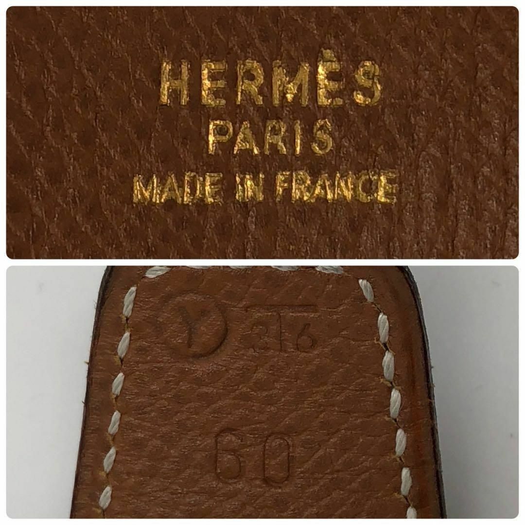 Hermes(エルメス)の［美品］HERMES コンスタンス　リバーシブル　ベルト Y刻印　ブラック レディースのファッション小物(ベルト)の商品写真