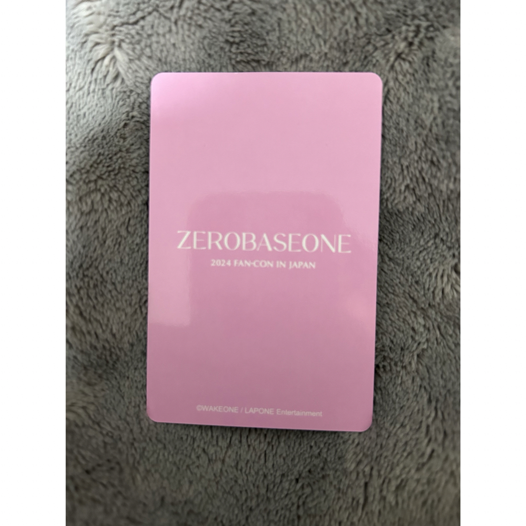 ZEROBASEONE ZB1 ユジン　ペンコン　トレカ　 エンタメ/ホビーのCD(K-POP/アジア)の商品写真