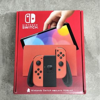 ニンテンドースイッチ(Nintendo Switch)の任天堂 ニンテンドースイッチ 有機ELモデル マリオレッドエディション 外箱のみ(その他)