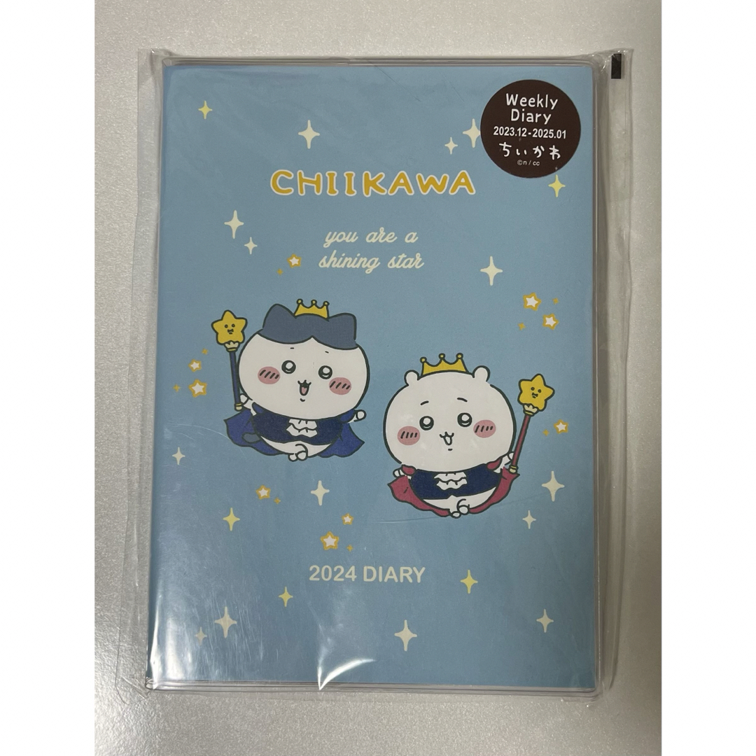 ちいかわ(チイカワ)のちいかわ　2024年　1月始まり手帳　B6  ロフト限定　スケジュール インテリア/住まい/日用品の文房具(カレンダー/スケジュール)の商品写真