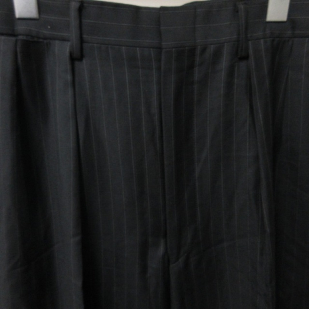 POLO RALPH LAUREN(ポロラルフローレン)のポロ ラルフローレン スーツ セットアップ ストライプ 黒 約XL ■GY31 メンズのスーツ(スーツジャケット)の商品写真