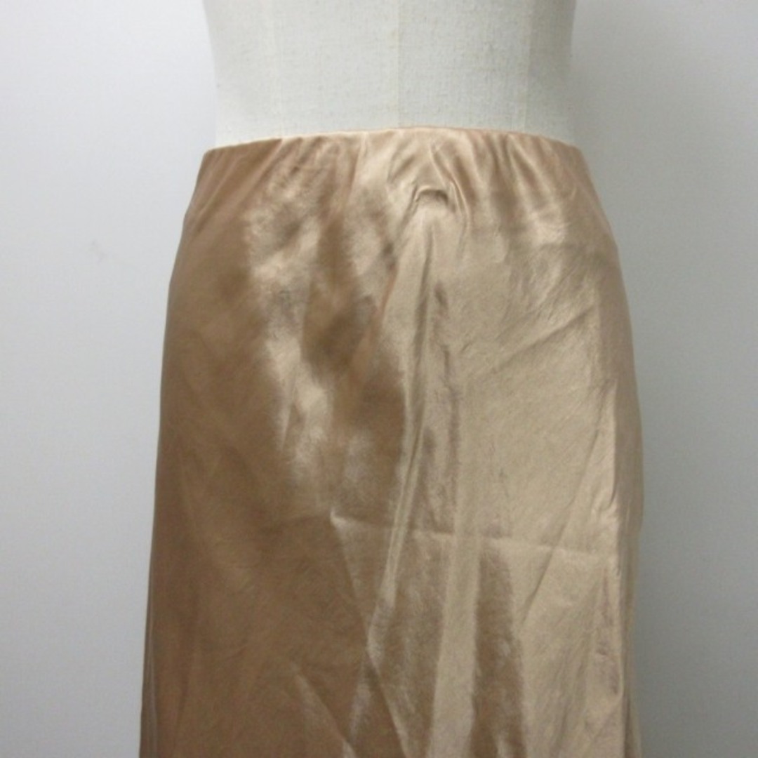 INED(イネド)のイネド INED ロングスカート イージー ベージュ 約XL ■GY31 レディースのスカート(ロングスカート)の商品写真