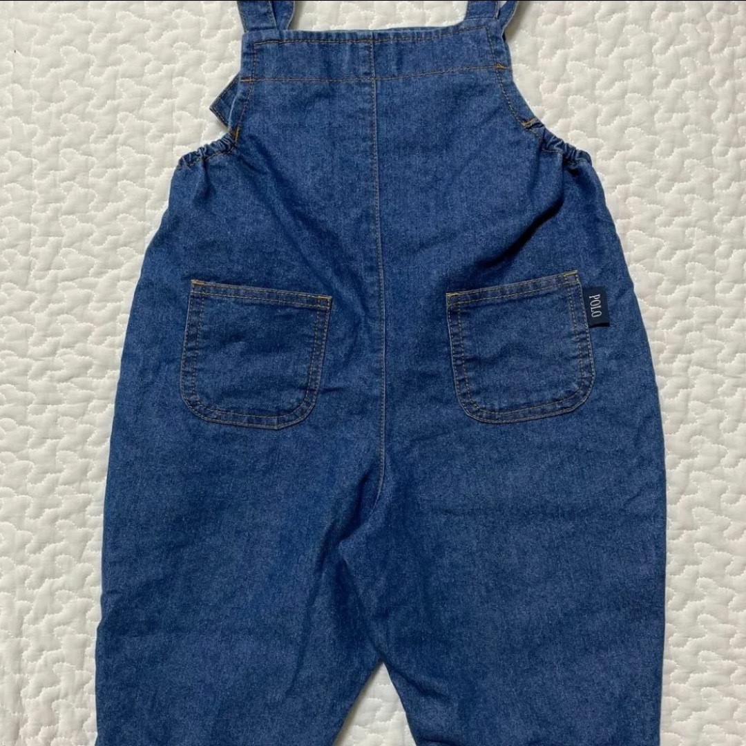 POLO（RALPH LAUREN）(ポロ)のPOLO baby オーバーオール　80 キッズ/ベビー/マタニティのベビー服(~85cm)(パンツ)の商品写真