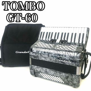 【中古良品】　TOMBO トンボ　アコーディオン 独奏用 GT-60B(アコーディオン)