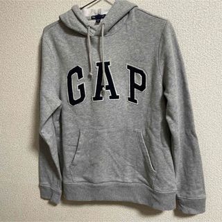 GAP ロゴパーカー　グレー　xs