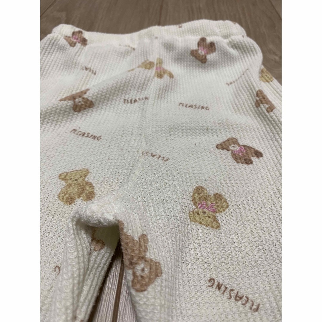 パジャマ くま 100 キッズ/ベビー/マタニティのキッズ服男の子用(90cm~)(パジャマ)の商品写真