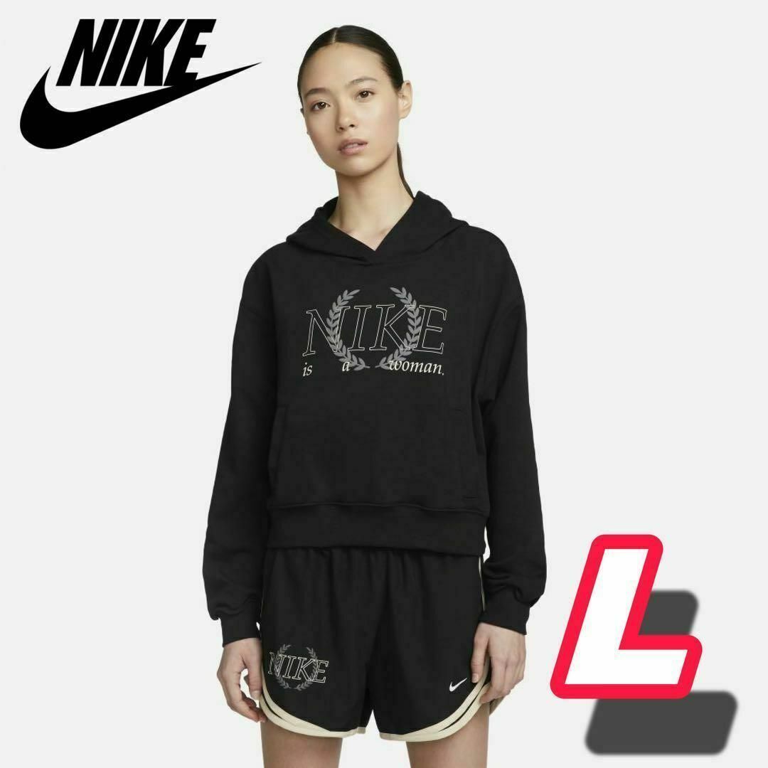 NIKE(ナイキ)のNIKE DF GT FT グラフィック L/S フーディ L DX0176 レディースのトップス(パーカー)の商品写真