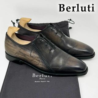 ベルルッティ(Berluti)の美品◎ベルルッティ スカーズ 革靴 ビジネスシューズ レースアップ カリグラフィ(ブーツ)