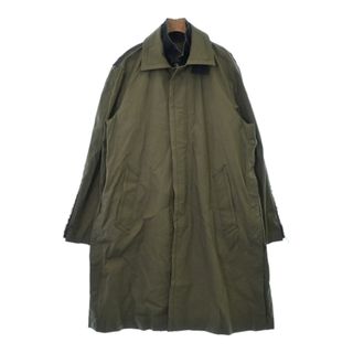 sacai サカイ コート（その他） -(XXL位) カーキxインディゴ 【古着】【中古】