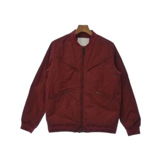 ホワイトマウンテニアリング(WHITE MOUNTAINEERING)のWhite Mountaineering マウンテンパーカー 2(L位) 赤 【古着】【中古】(マウンテンパーカー)