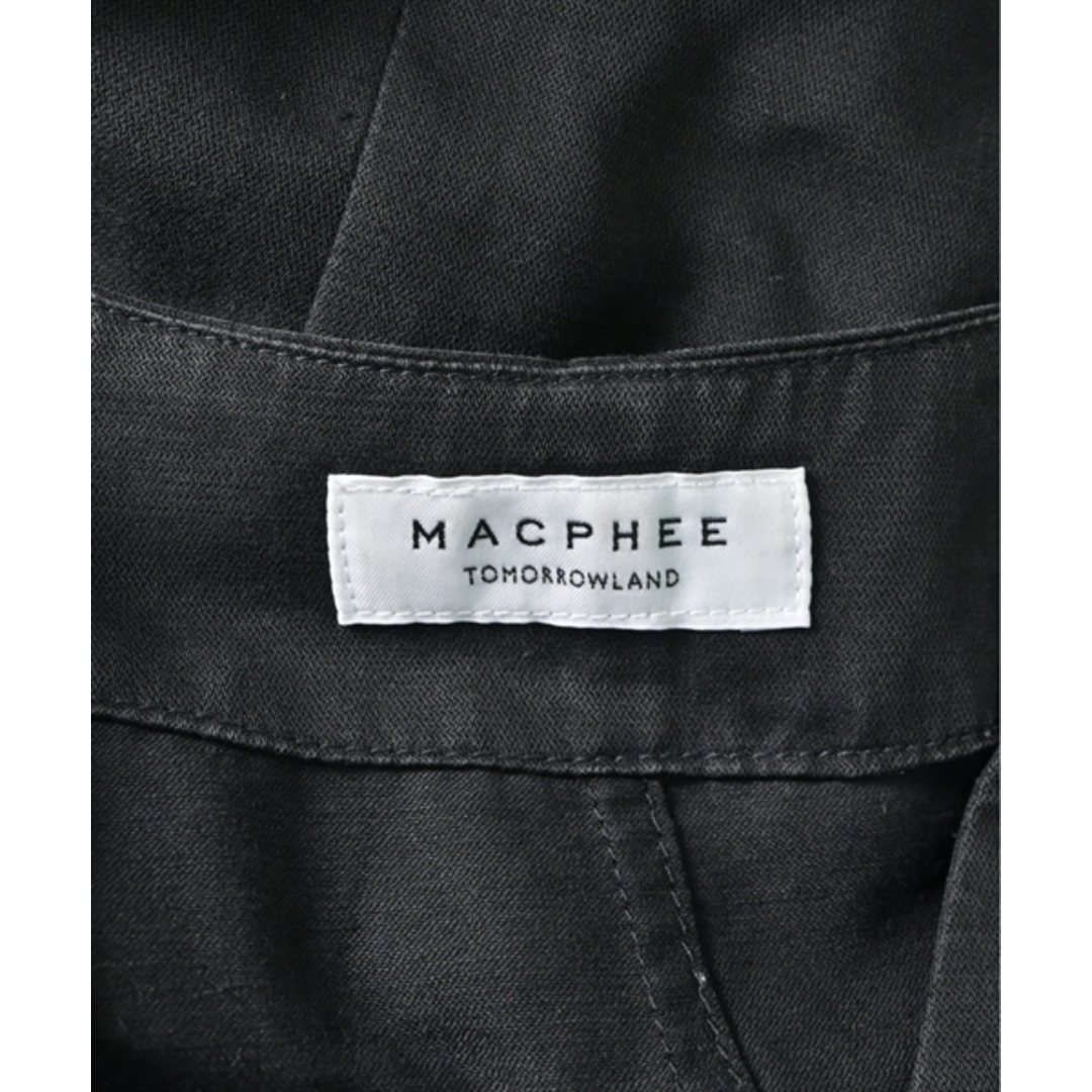 MACPHEE(マカフィー)のMACPHEE マカフィー ワンピース 36(M位) 黒 【古着】【中古】 レディースのワンピース(ひざ丈ワンピース)の商品写真