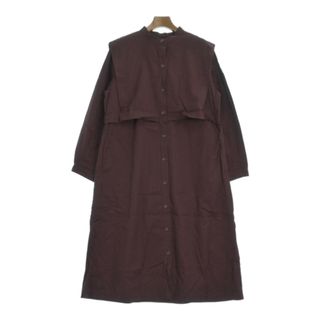 ローリーズファーム(LOWRYS FARM)のLOWRYS FARM ローリーズファーム シャツワンピース F エンジ 【古着】【中古】(その他)