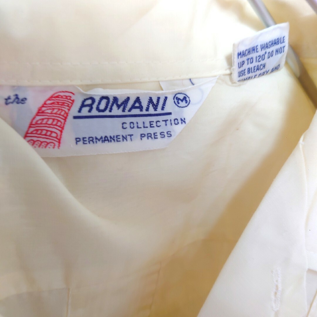 ROMANINI(ロマニーニ)の【ROMANI】vintage 刺繍入りキューバシャツ A-1803 メンズのトップス(シャツ)の商品写真
