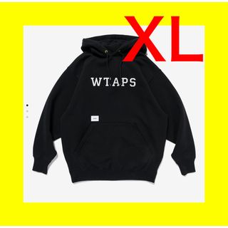 ダブルタップス(W)taps)のwtaps 24ss academy hoody collage 黒XL(パーカー)