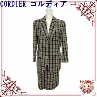 CORDIER - CORDIER コルディア スーツ フォーマル スカートスーツ上下 長袖