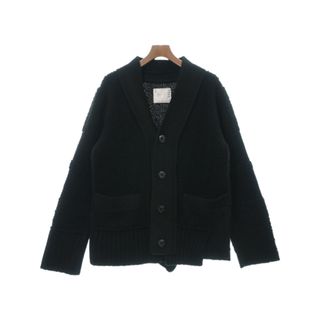 サカイ(sacai)のsacai サカイ ニット・セーター 1(S位) 黒 【古着】【中古】(ニット/セーター)