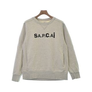 A.P.C. アーペーセー スウェット S ライトグレー 【古着】【中古】(スウェット)