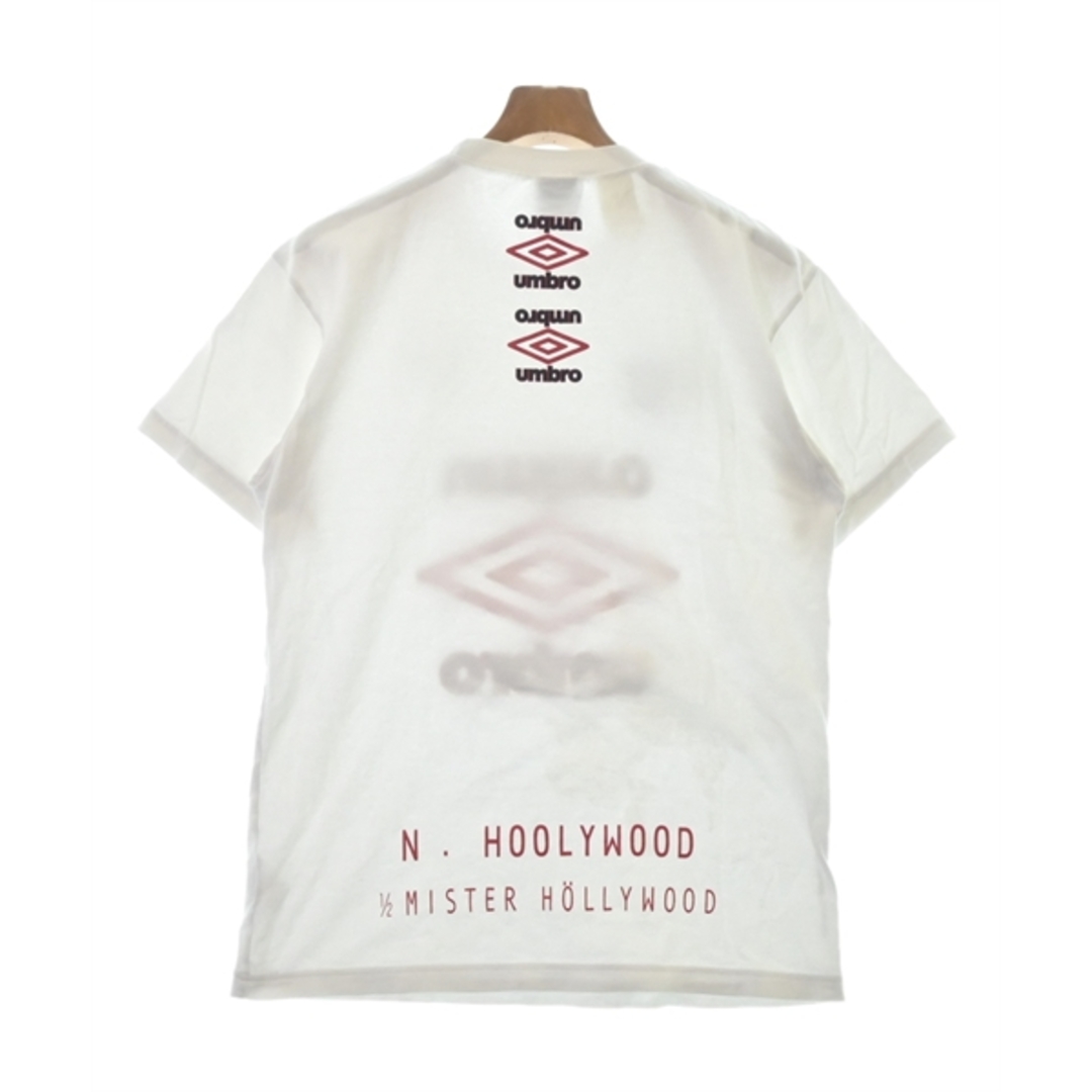 N.HOOLYWOOD(エヌハリウッド)のN.HOOLYWOOD エヌハリウッド Tシャツ・カットソー M 白 【古着】【中古】 メンズのトップス(Tシャツ/カットソー(半袖/袖なし))の商品写真