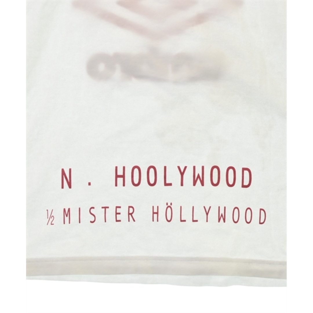 N.HOOLYWOOD(エヌハリウッド)のN.HOOLYWOOD エヌハリウッド Tシャツ・カットソー M 白 【古着】【中古】 メンズのトップス(Tシャツ/カットソー(半袖/袖なし))の商品写真