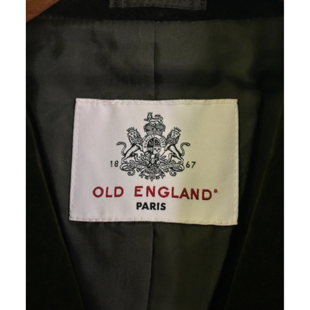 OLD ENGLAND(オールドイングランド)のOLD ENGLAND テーラードジャケット 36(XS位) 緑 【古着】【中古】 レディースのジャケット/アウター(テーラードジャケット)の商品写真