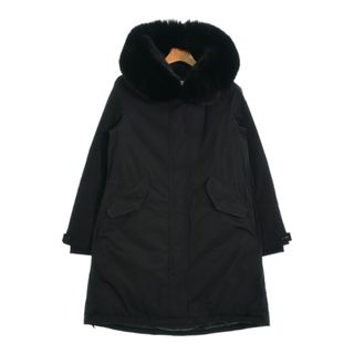 ウールリッチ(WOOLRICH)のWOOLRICH ウールリッチ ダウンコート XS 黒 【古着】【中古】(ダウンコート)