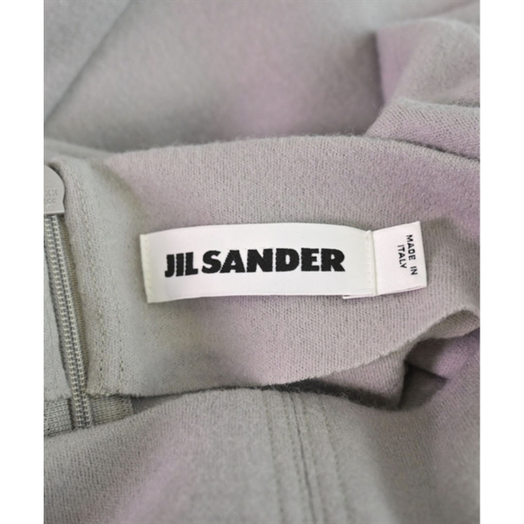 Jil Sander(ジルサンダー)のJIL SANDER ジルサンダー ワンピース 36(XS位) グレー 【古着】【中古】 レディースのワンピース(ひざ丈ワンピース)の商品写真