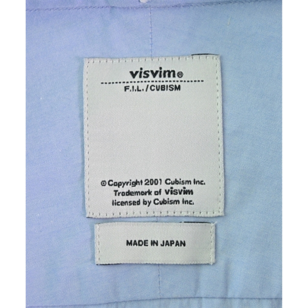 VISVIM(ヴィスヴィム)のvisvim ヴィズヴィム カジュアルシャツ M 水色 【古着】【中古】 メンズのトップス(シャツ)の商品写真