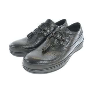 エルメネジルドゼニア(Ermenegildo Zegna)のErmenegildo Zegna スニーカー UK7(25.5cm位) 黒 【古着】【中古】(スニーカー)