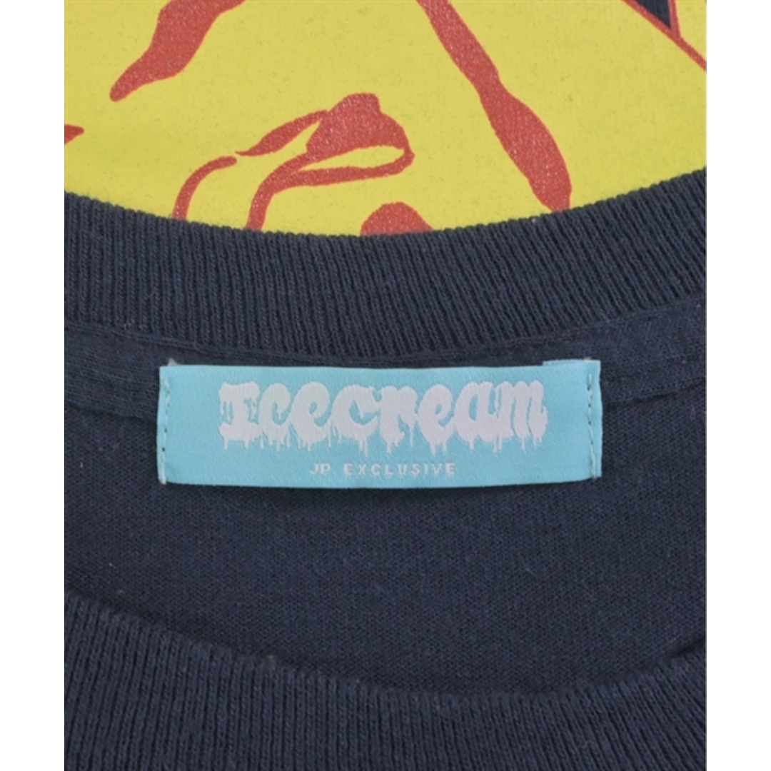 ICE CREAM(アイスクリーム)のICE CREAM アイスクリーム Tシャツ・カットソー L 紺 【古着】【中古】 メンズのトップス(Tシャツ/カットソー(半袖/袖なし))の商品写真