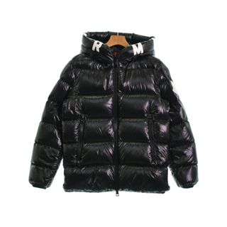 モンクレール(MONCLER)のMONCLER モンクレール ダウンジャケット/ダウンベスト 1(S位) 黒 【古着】【中古】(ダウンジャケット)