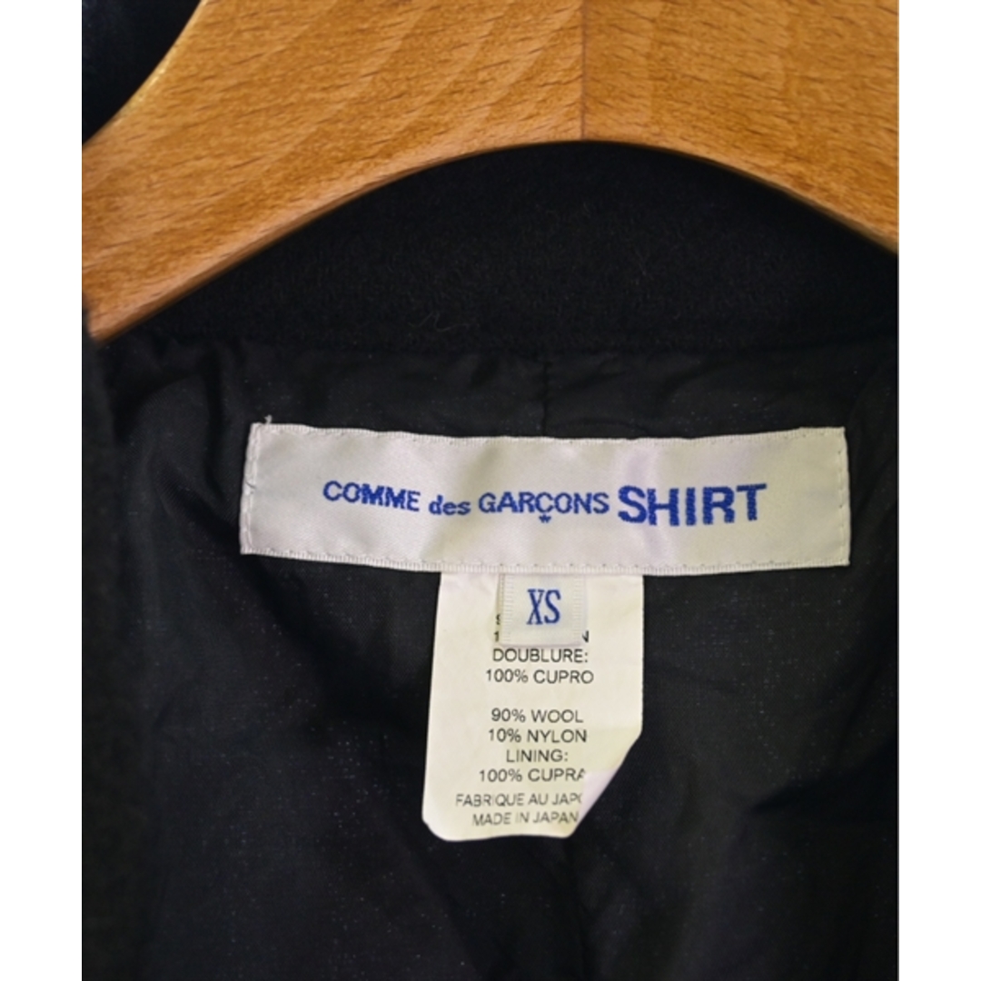 COMME des GARCONS SHIRT(コムデギャルソンシャツ)のCOMME des GARCONS SHIRT ジャケット XS 黒 【古着】【中古】 メンズのジャケット/アウター(その他)の商品写真