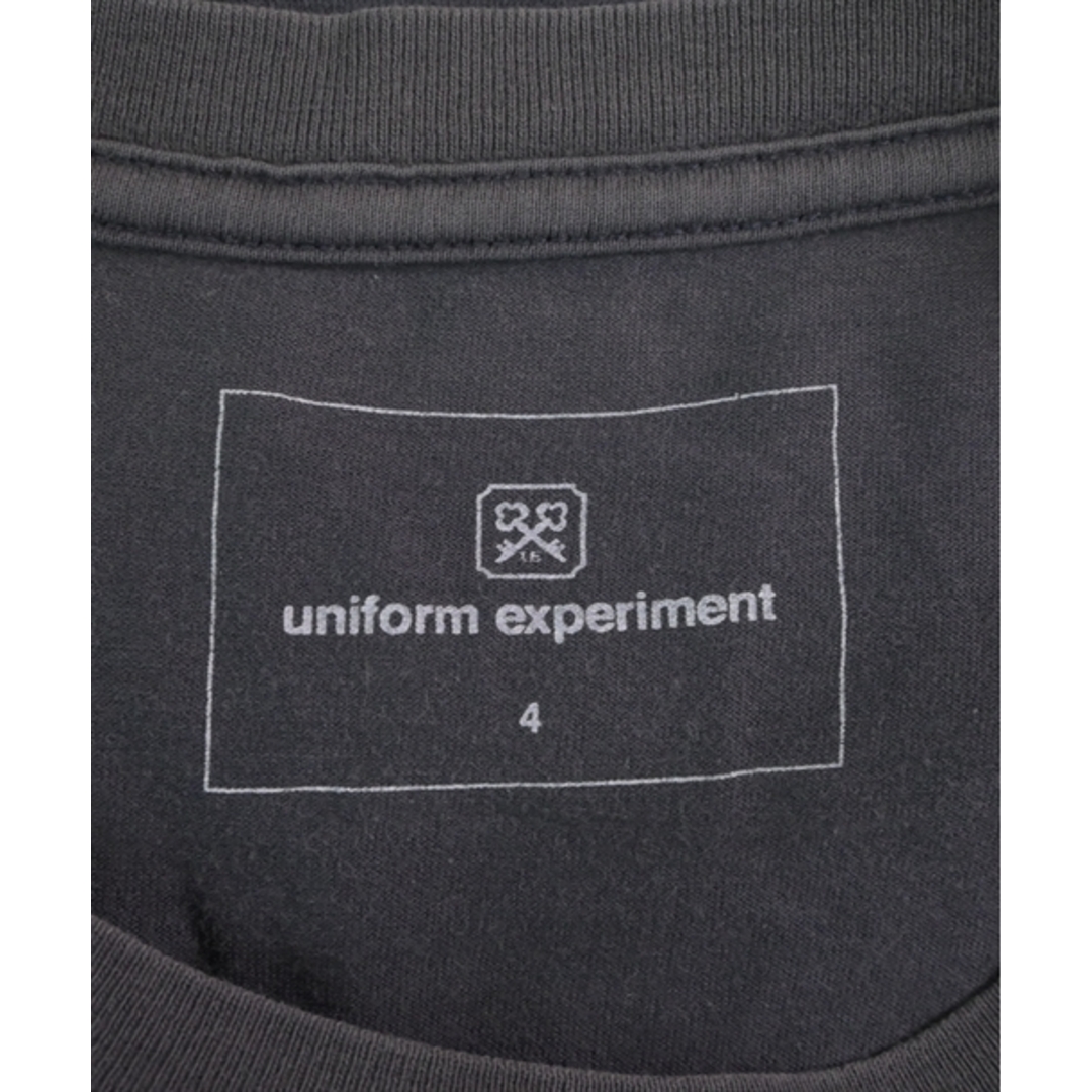 uniform experiment(ユニフォームエクスペリメント)のuniform experiment Tシャツ・カットソー 4(XL位) 紺系 【古着】【中古】 メンズのトップス(Tシャツ/カットソー(半袖/袖なし))の商品写真