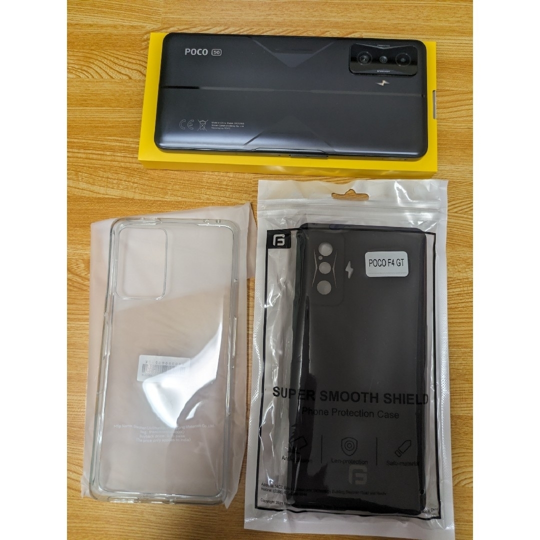 Xiaomi POCO F4 GT ステルスブラック 128GB simフリー スマホ/家電/カメラのスマートフォン/携帯電話(スマートフォン本体)の商品写真