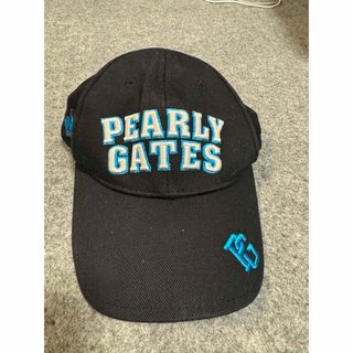 パーリーゲイツ(PEARLY GATES)のパーリーゲイツゴルフ　キャップ　フリーサイズ　ネイビー(キャップ)