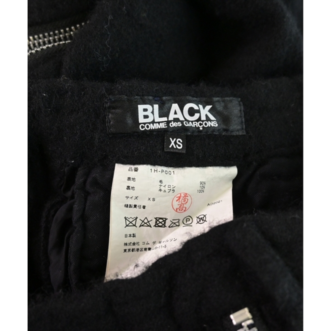 BLACK COMME des GARCONS(ブラックコムデギャルソン)のBLACK COMME des GARCONS パンツ（その他） XS 黒 【古着】【中古】 メンズのパンツ(その他)の商品写真