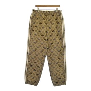 グッチ(Gucci)のGUCCI グッチ スウェットパンツ XL ベージュ系(総柄) 【古着】【中古】(その他)